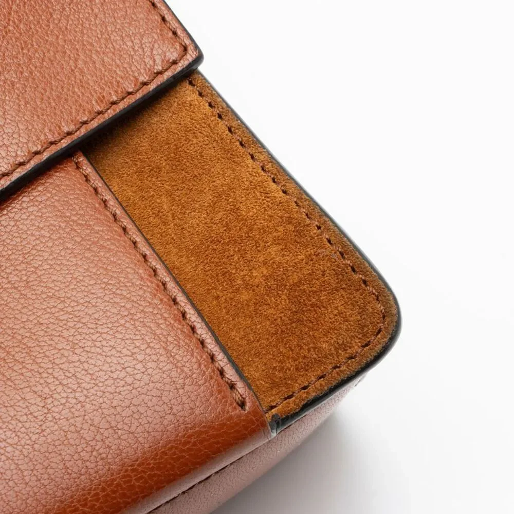 Givenchy Leather Suede GV3 Small Shoulder Bag